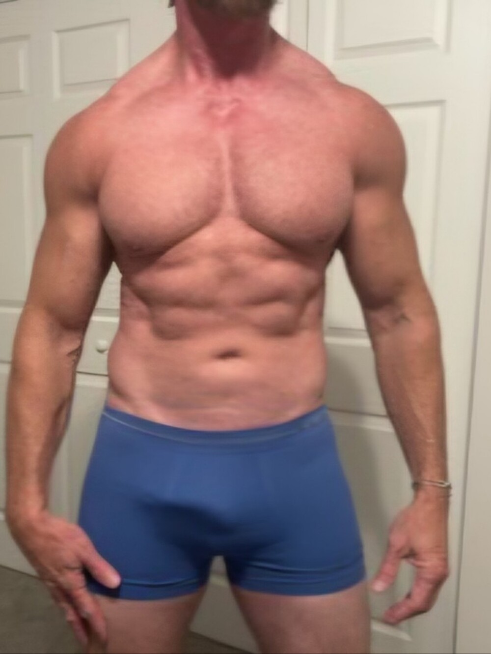all in motion Blue Stretch Boxer Briefs